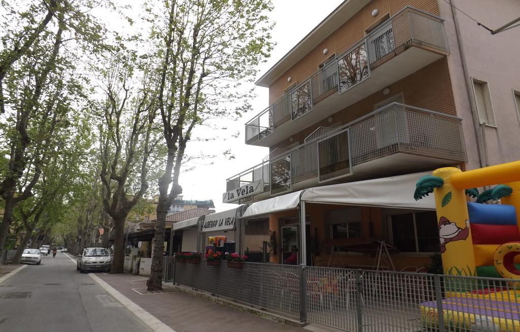 Hotel La Vela Bellaria-Igea Marina Eksteriør billede
